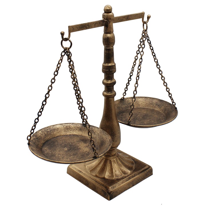 Owlgift Vintage Style Metal Scale Bijuterii Tava Organizator Cosmetic Depozitare Bronz