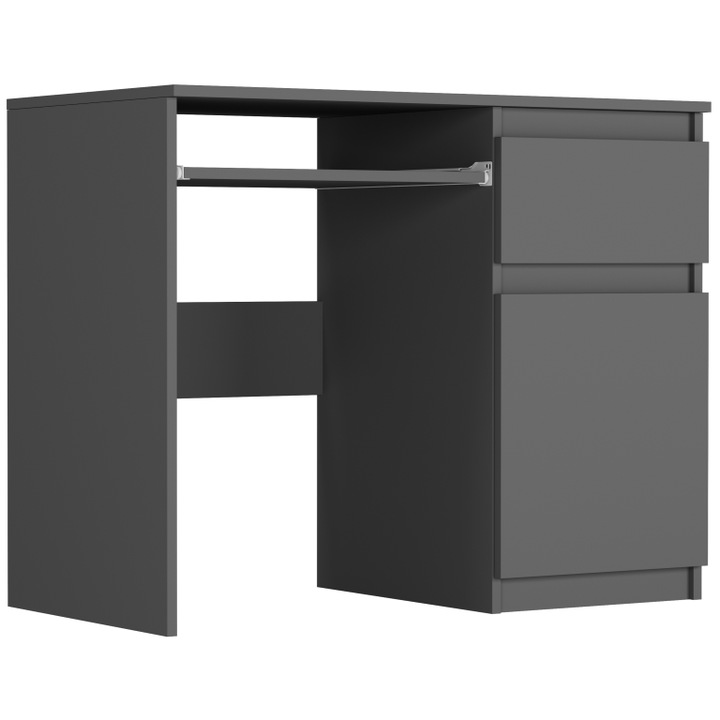 Бюро, PVC, N-33 антрацит, 77x50x96