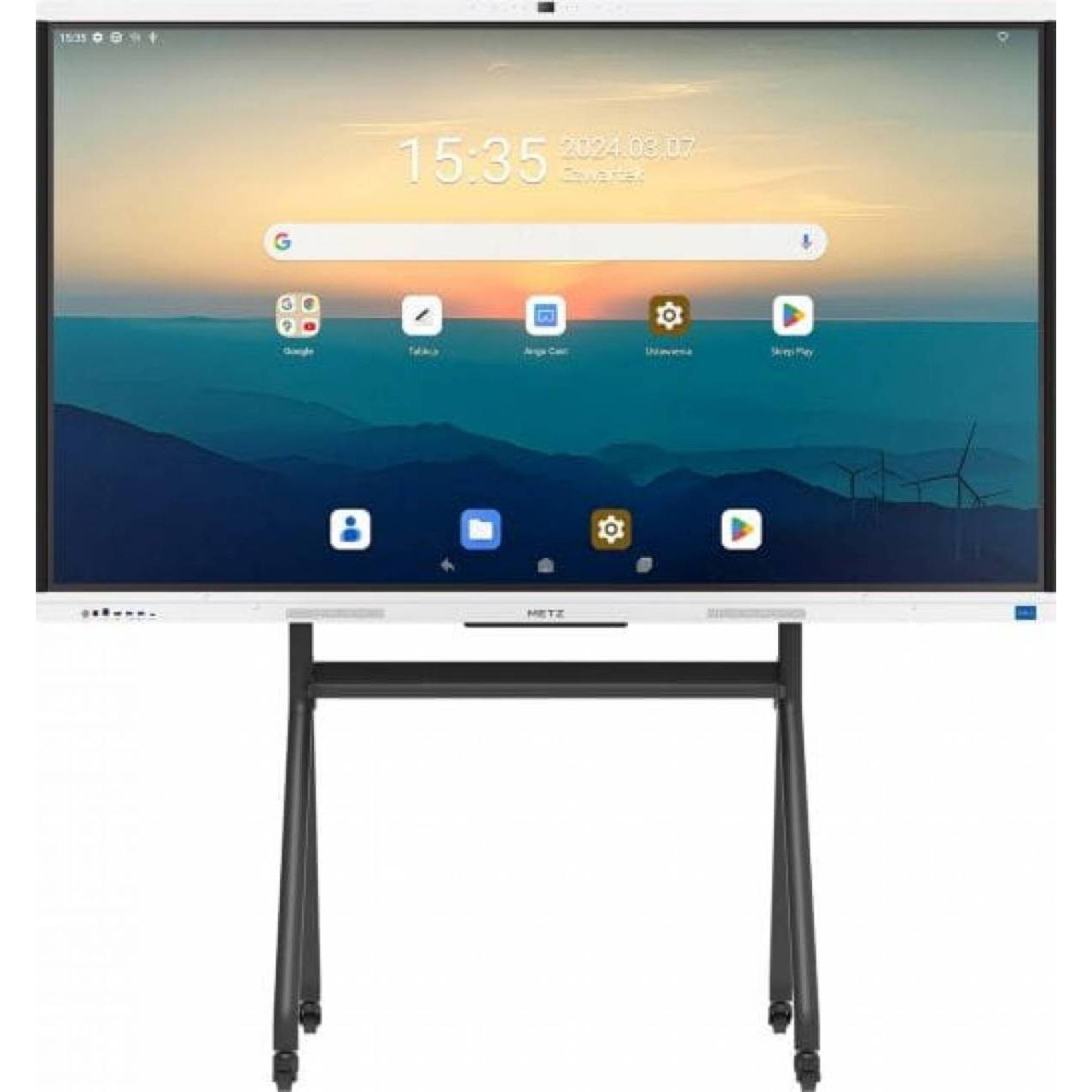 Television Metzeler 65SG1, 65", 4K UHD, cameră 48MP, Android 13, 1493.1x934.1x106.7mm