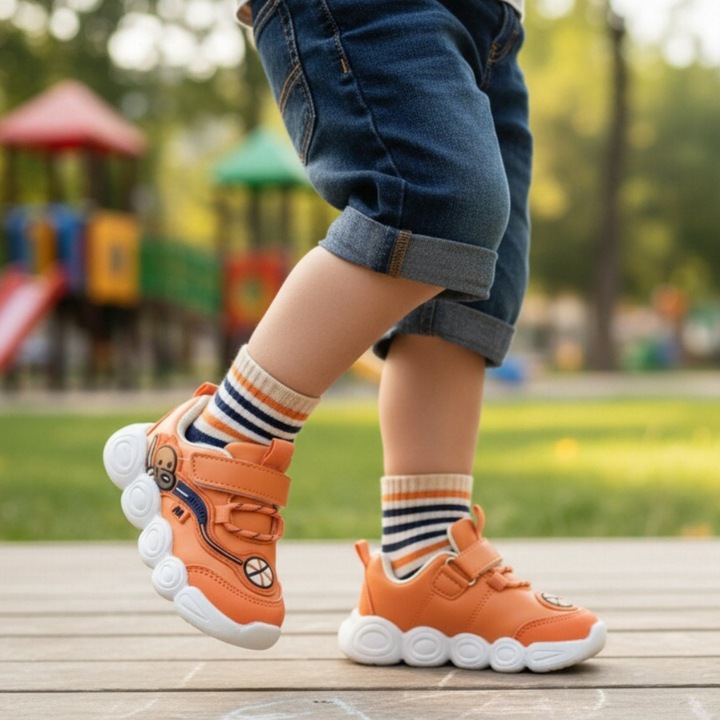 Pantofi sport 023portocaliu 123965, Portocaliu