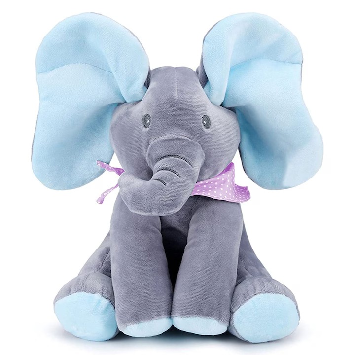 Interaktív játék, TIM, Plüss Elefánt, Énekel és Beszél, 3 év