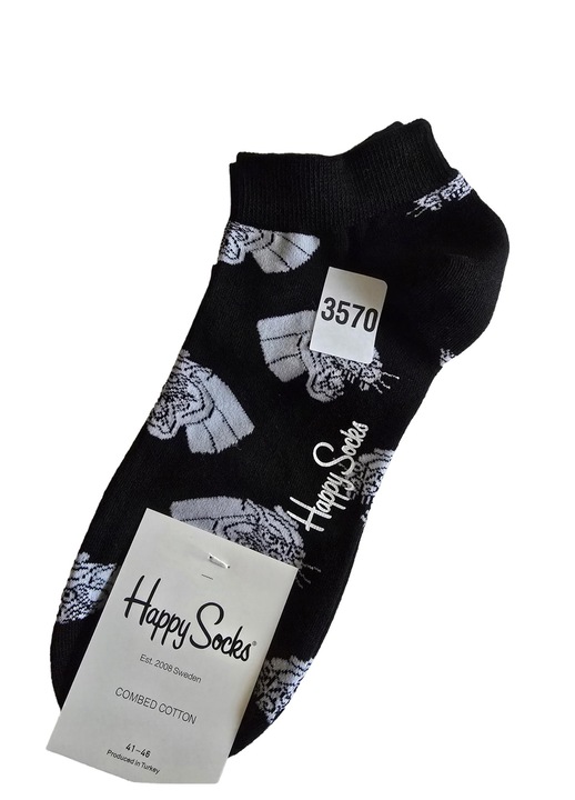 Sosete unisex Happy Socks, bumbac, multicolor, marime 41-46