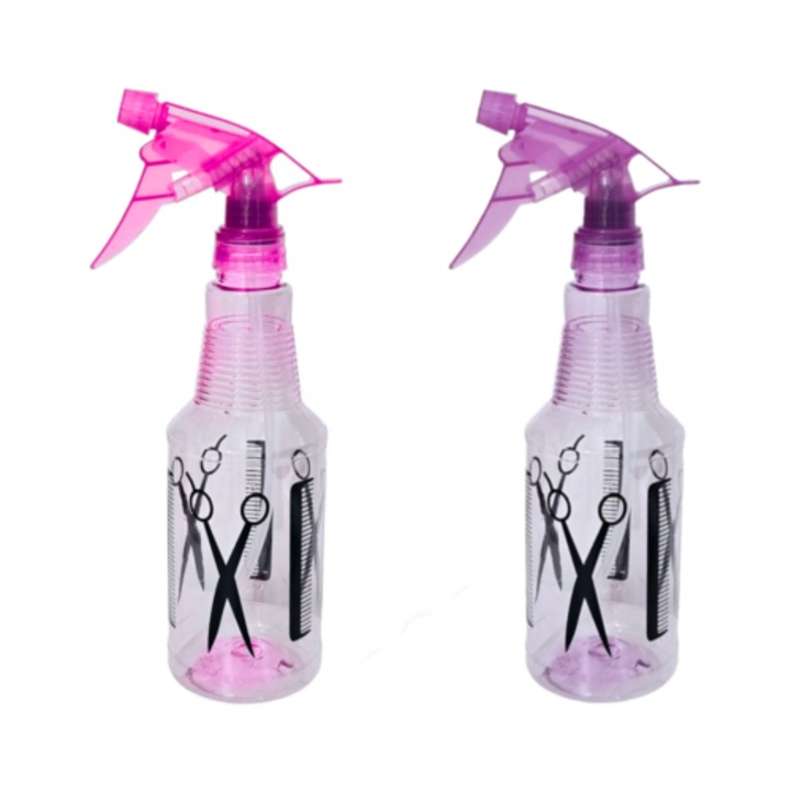 Set 2 pulverizatoare pentru lichide, One Group Professional, turcoaz si mov, plastic