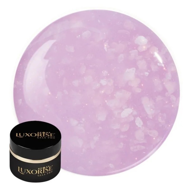 Gel UV Constructie Unghii RevoFlex Blooming Grace LUXORISE 15ml, Lavender Veil