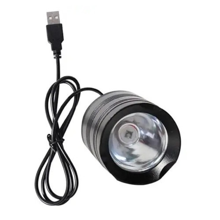 Lampa UV LED 3W USB, pentru fixarea vopselei și masticului, 54x45mm