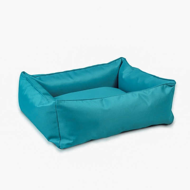 Легло за кучета Ecopuf Snoopy NC7, 50x60cm, пълнеж от силиконови топчета, устойчив на надраскване полиестер, за малки и средни кучета