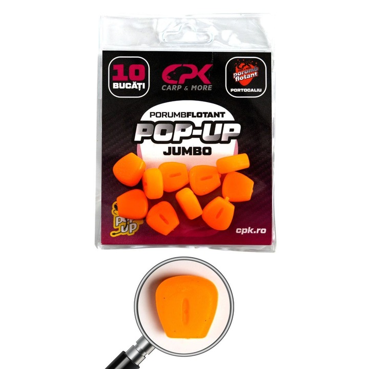 Porumb artificial CPK Pop-Up Jumbo, culoare Portocaliu