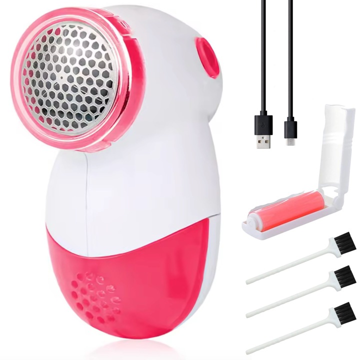 Aparat de scame, CGN, portabil, ergonomic, cu accesorii, inclus geanta