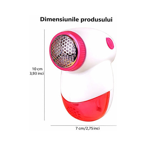 Aparat de scame, CGN, portabil, ergonomic, cu accesorii, inclus geanta