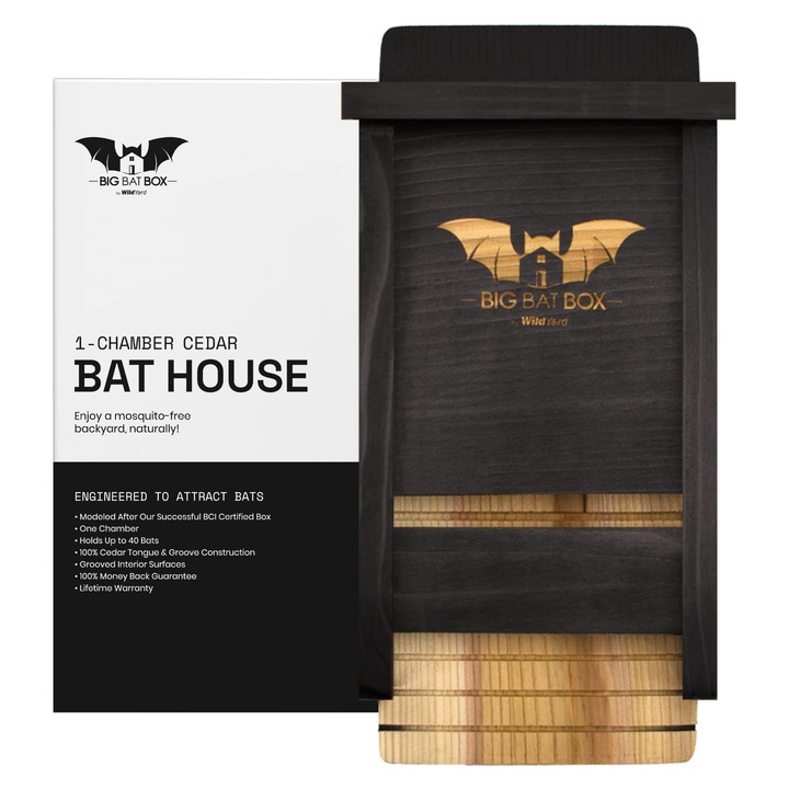 WildYard Cutie completa pentru lilieci, de exterior, cu o camera, fara vopsea interioara