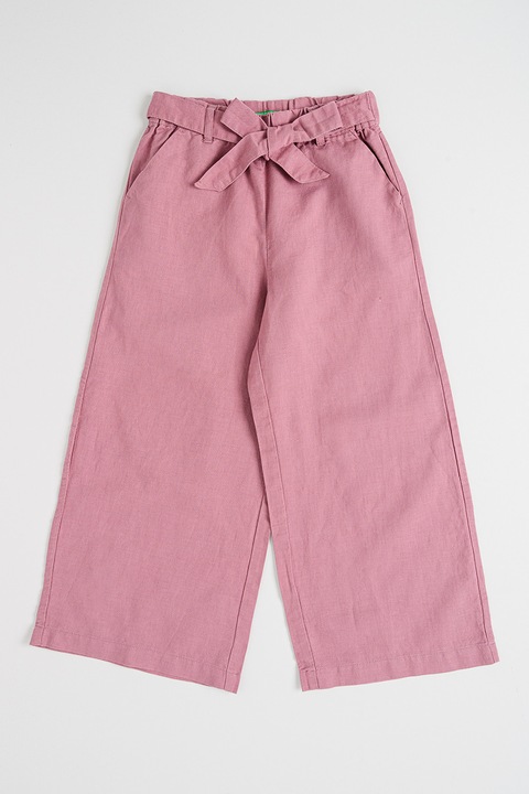 United Colors of Benetton, Bő szárú lentartalmú nadrág, Eperszín