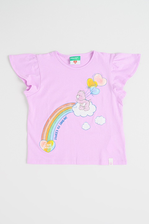 United Colors of Benetton, Care Bears pamutpóló, Halványlila