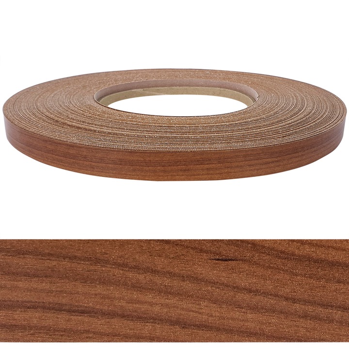 Banda pentru finisarea marginilor meselor, 2 x 10000 cm, DecoMeister®, Model Cires Porto, OM295-002R10000