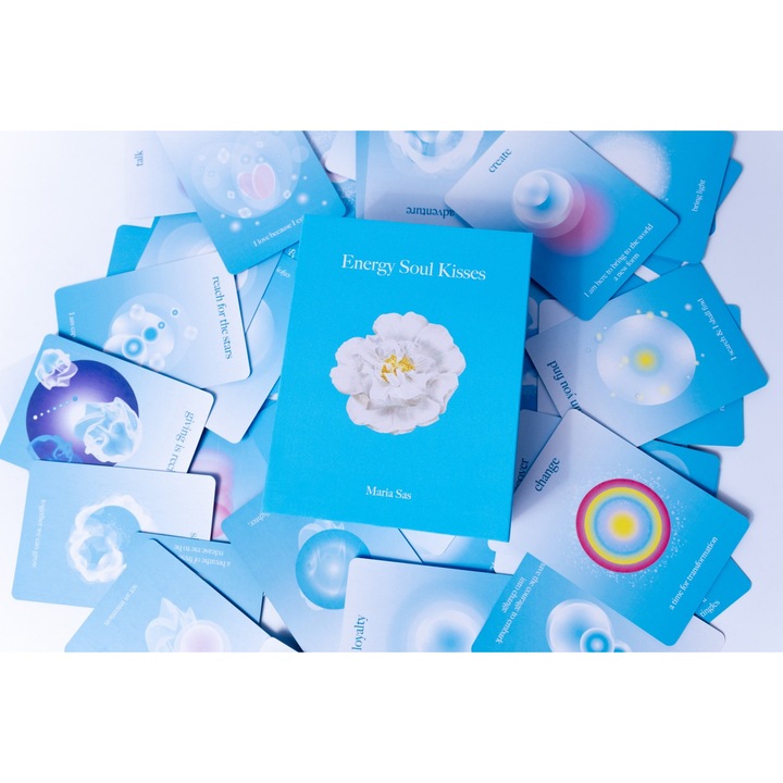 Set carduri de intentie Energy Soul Kisses, 47 carduri, cutie premium, 2025