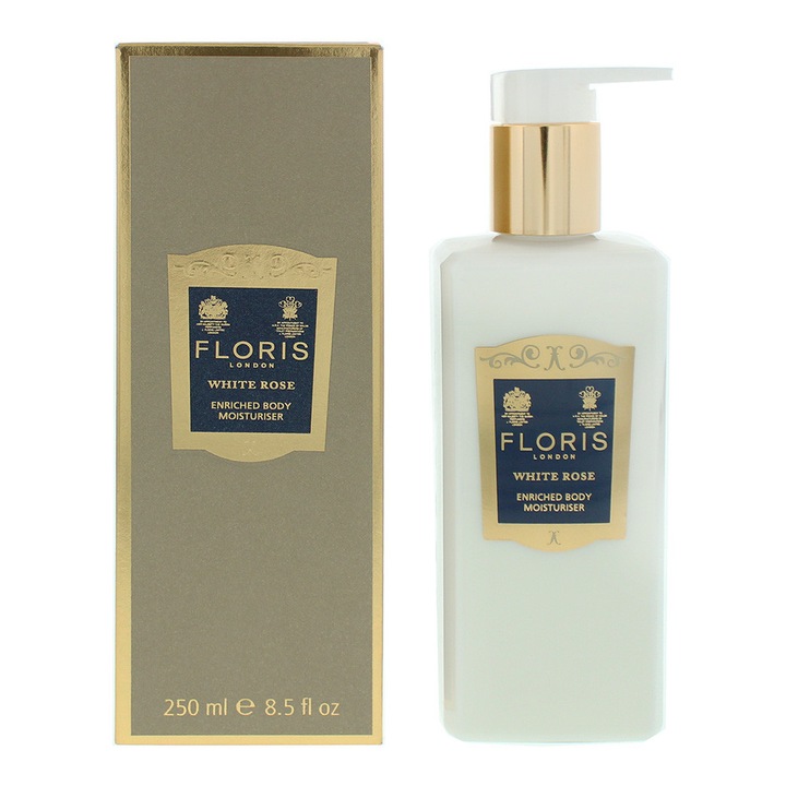 Testápoló, Floris Of London, White Rose Luxury, 250 ml, nőknek