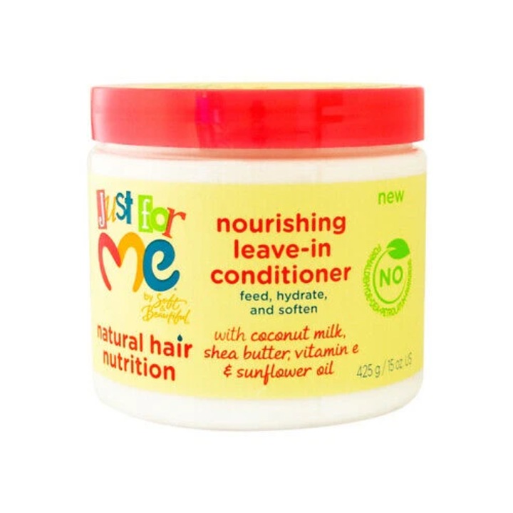 Krémes hajkondicionáló, Natural Hair Nutrition, Just For Me, 425g