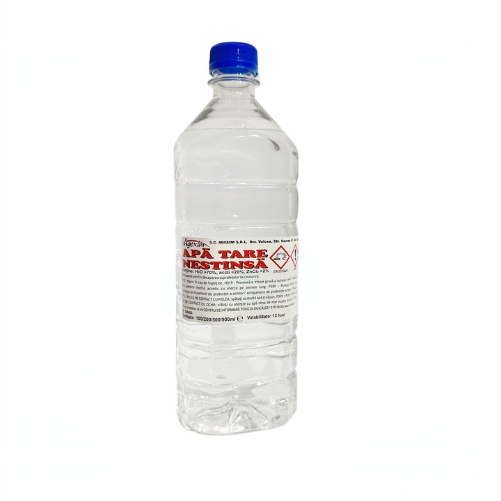 Apa tare nestinsa (decapanta) Agexim 900ml