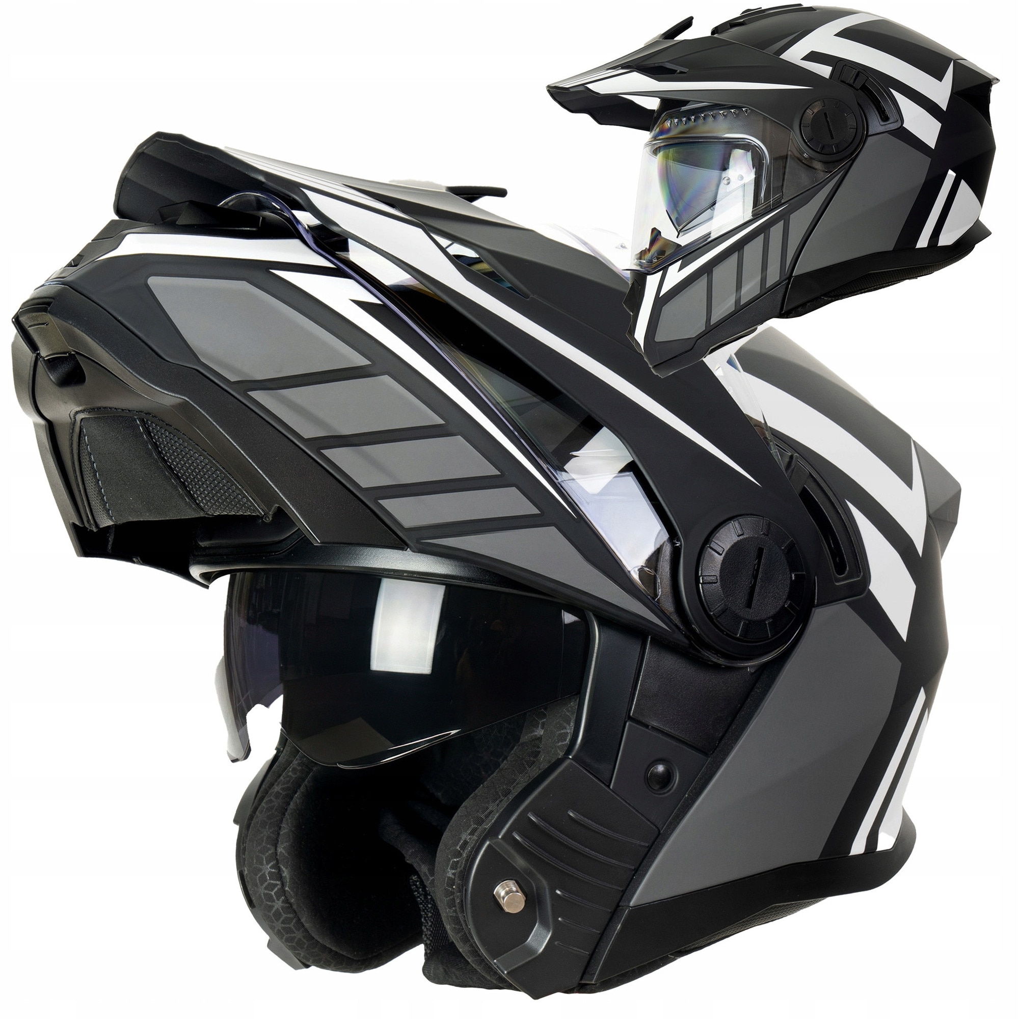 Casca moto ICON Airmada Chantilly Alb M - eMAG.ro