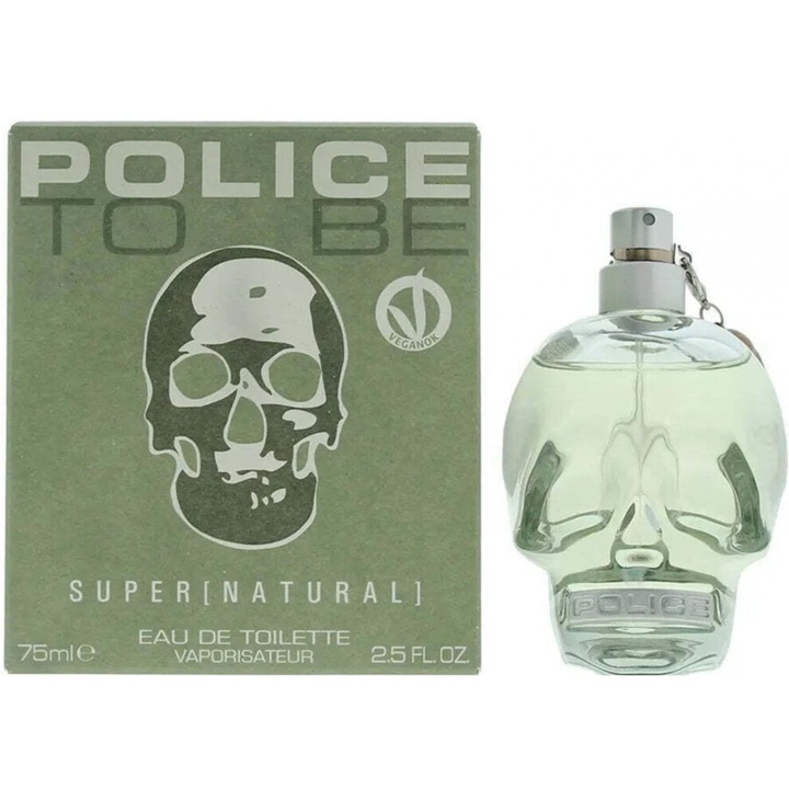 Police, To Be Super Natural, Apa de Toileta, Unisex, 75 ml