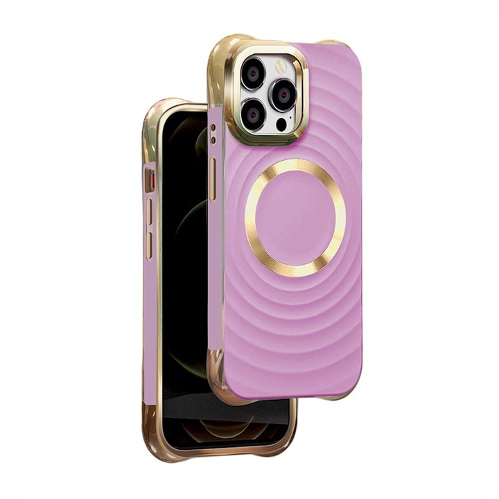 Carcasa Circle Glam Mag pentru iPhone 13 Pro 6 "1" violet
