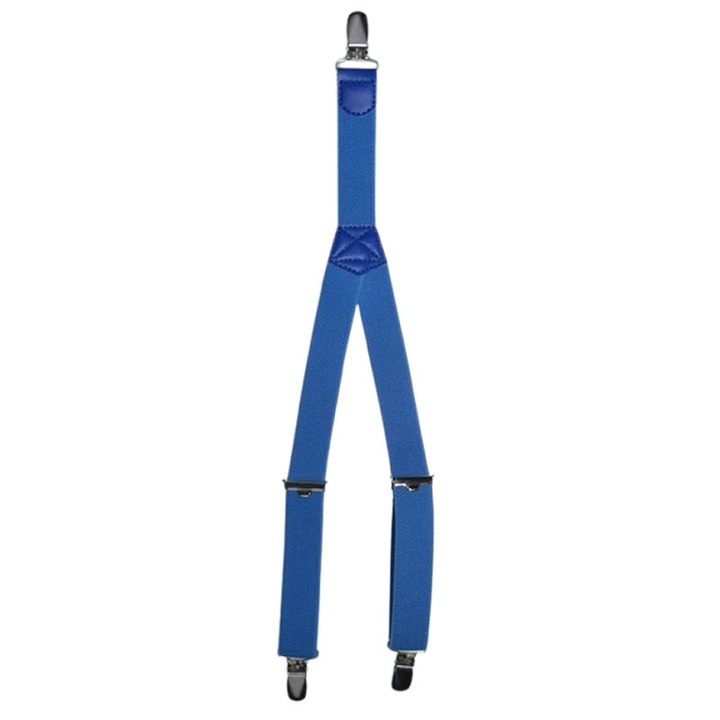 Регулируеми презрамки за деца, Mini Junior, сини, 55 см