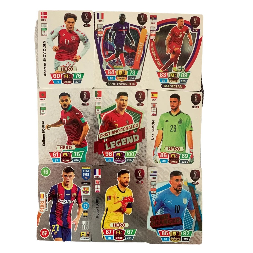Set 165 catonase de colectie cu fotbalistii internationali