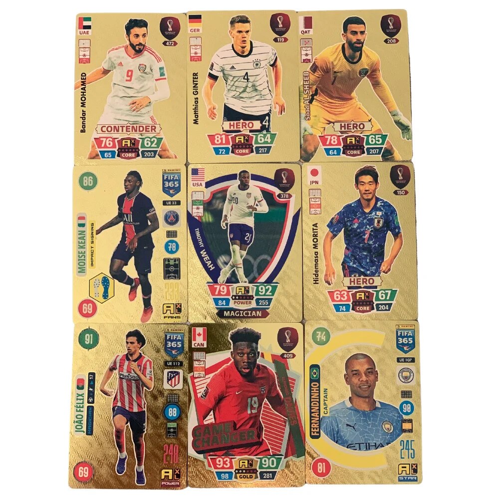 Set 165 catonase de colectie cu fotbalistii internationali