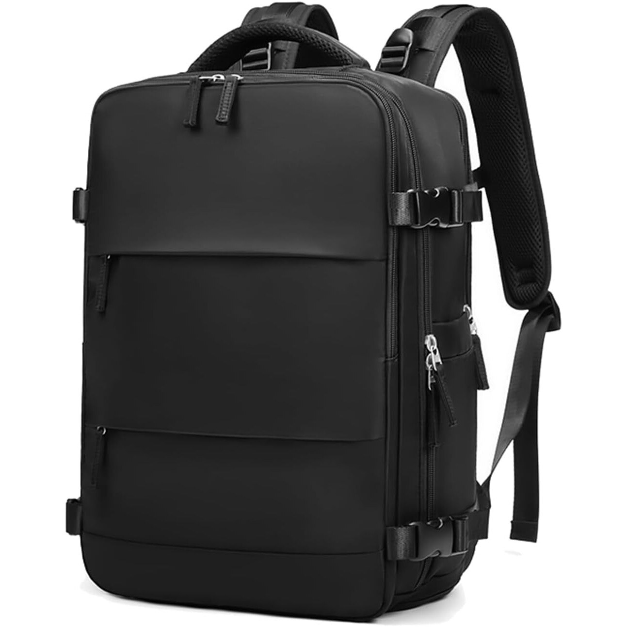 Rucsac multifunctional Cracos® 45x35x20 cm negru, compartiment captusit laptop - impermeabil