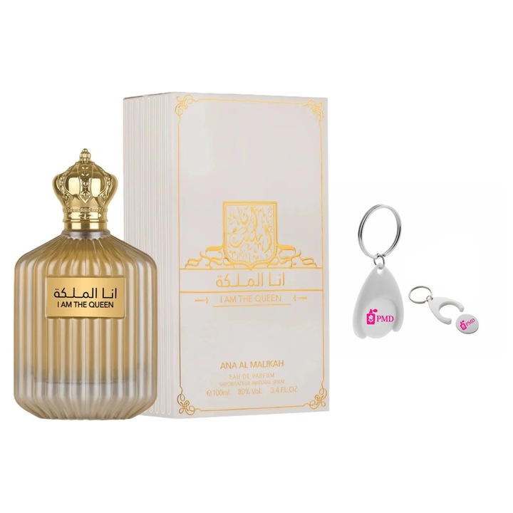 Парфюмна вода Ard al Zaafaran I Am The Queen, Дамска, 100 мл с Персонализиран Ключодържател PMD