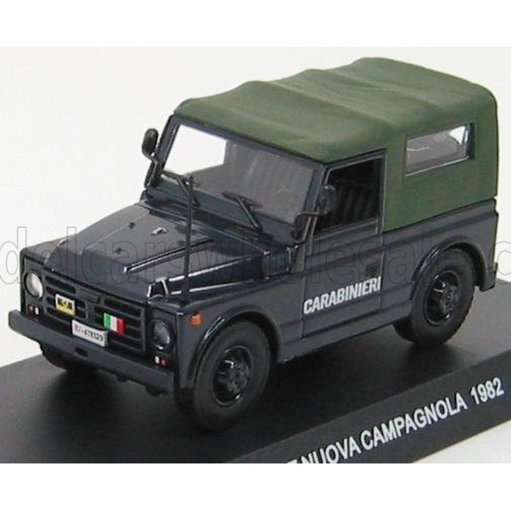 Fém modell Fiat Campagnola Carabinieri 1982 1:43 kék