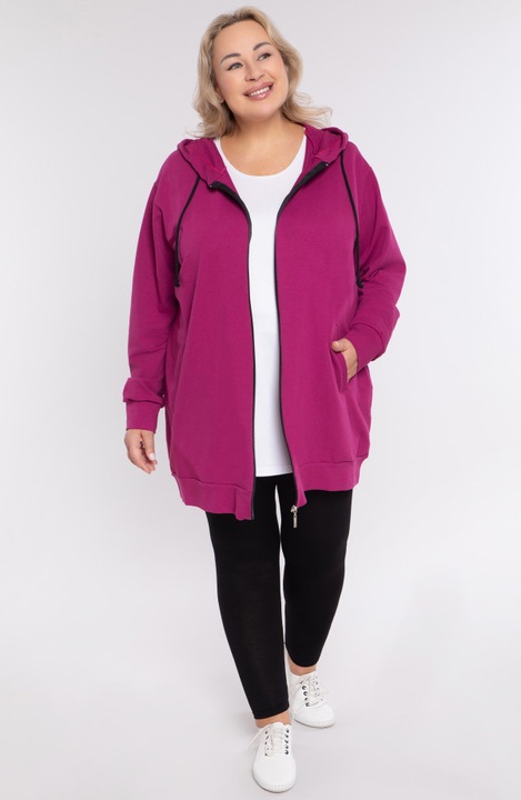 Дамска блуза MDR24, вискоза, дебели презрамки, бяла, размер 52-54