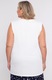 Top ecru cu dantela