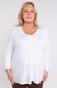 Бяла вискозна блуза