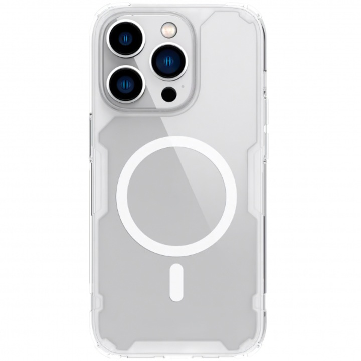 Калъф Techsuit за iPhone 16 Pro, прозрачен, силиконов