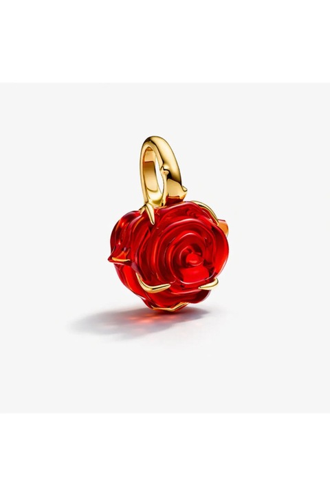 Pandantiv Talisman din Argint 925, cu cristale zirconia, roz, set