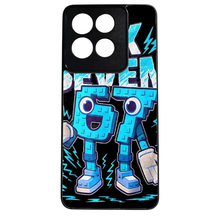 Husă Bumper TELGORBCS TPU, protecție excelentă, design modern, neagră, pentru Motorola G86