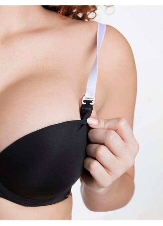 Bretele sutien albe 12 mm (2 bucati) Julimex RB-445, Alb, One Size