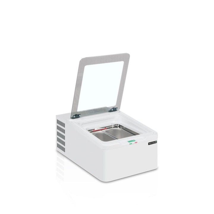 Lada frigorifica Tefcold ICE2, 2 usi, 28/20L, -22 la -10°C, R600a, Alb