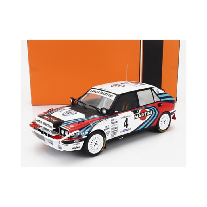 Macheta Lancia Delta Integrale 16V #4 Safari Rally 1990 - 1/18 Ixo Models
