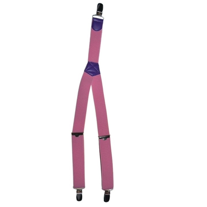 Регулируеми презрамки за деца Mini Junior, розови, 50% полиестер, 50% еластан, за момичета, 55 см