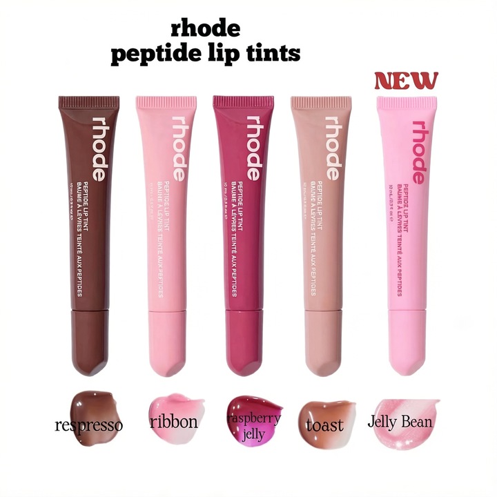 Luciu de buze Rhode by Hailey Bieber The Peptide Lip，5 bucati