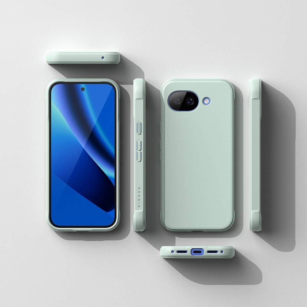Husa pentru Google Pixel 10a Ringke Onyx, Protectie camera, Calitate premium, Verde menta