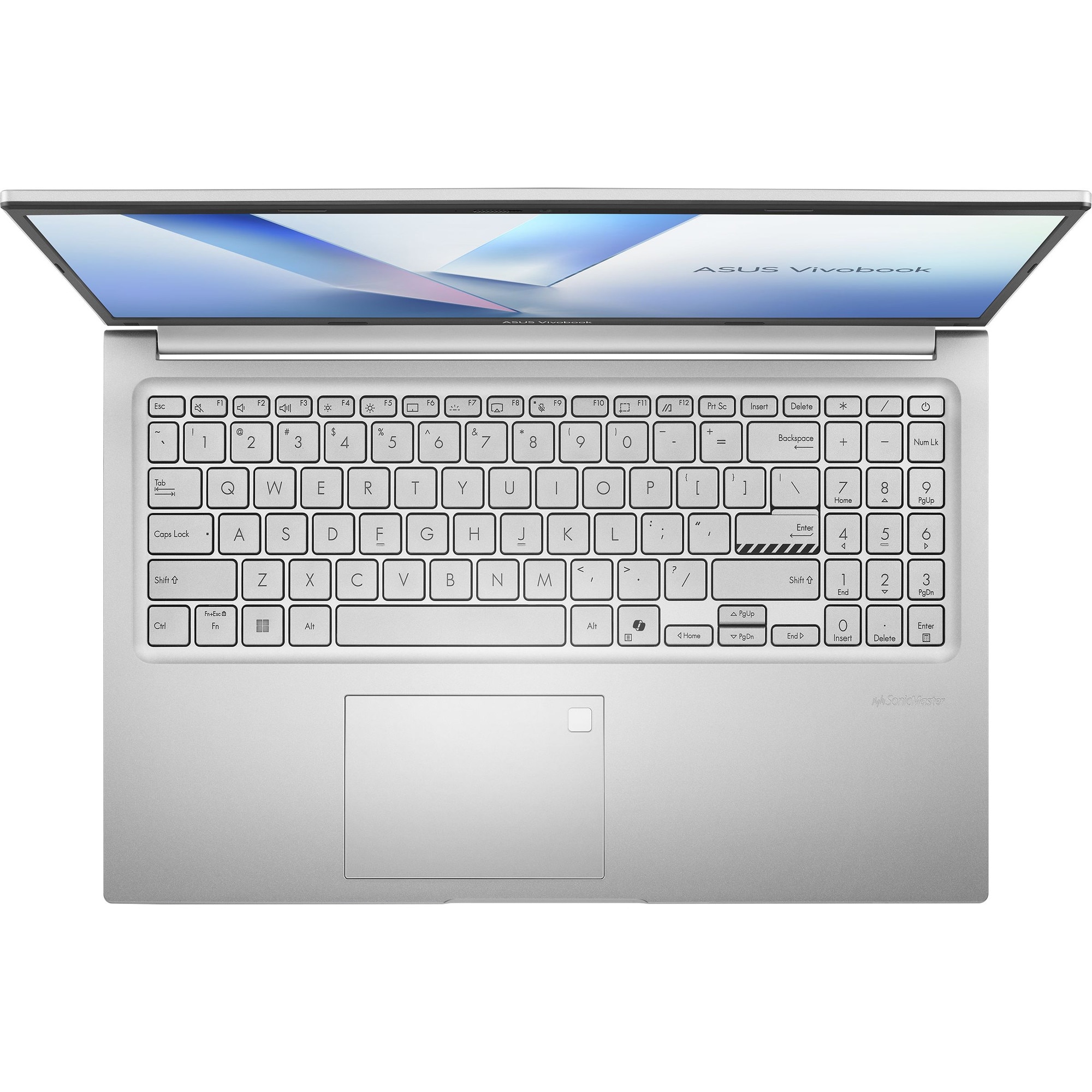 Laptop ASUS Vivobook 15 2026 M1502NAQ-BQ041 cu AMD Ryzen 7 170 (3.2/4.75GHz, 16M), 16 GB, 512GB M.2 NVMe SSD, AMD Radeon 680M, Free DOS, Argintiu