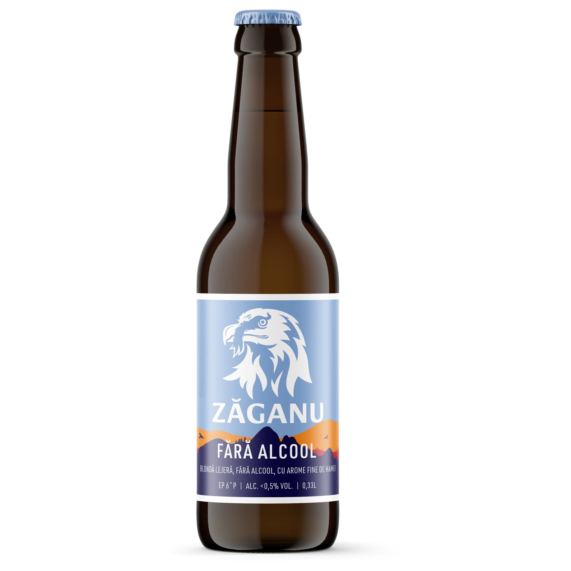 Fara Alcool Bere artizanala, romaneasca, Zaganu, Fara Alcool, 330 ml - eMAG.ro