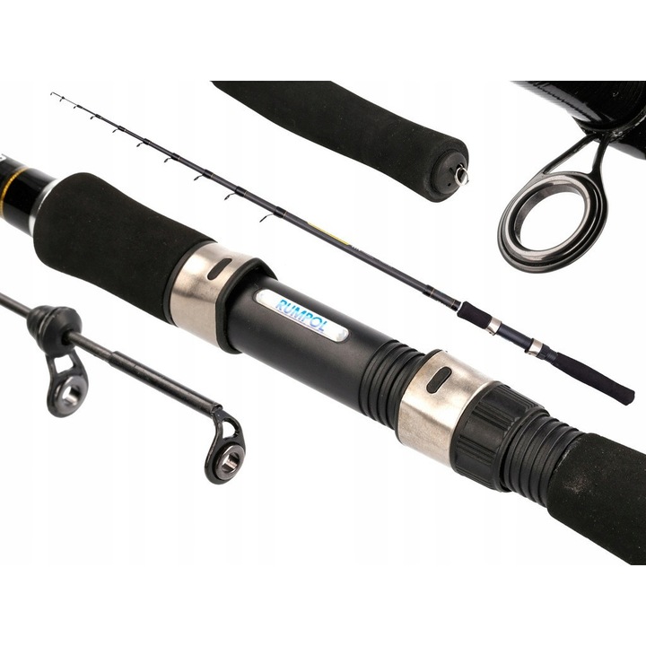 Lanseta pescuit New Hunter SP 3.6M 10-30G, 90% carbon, tehnologie Matrix Shield, multicolor