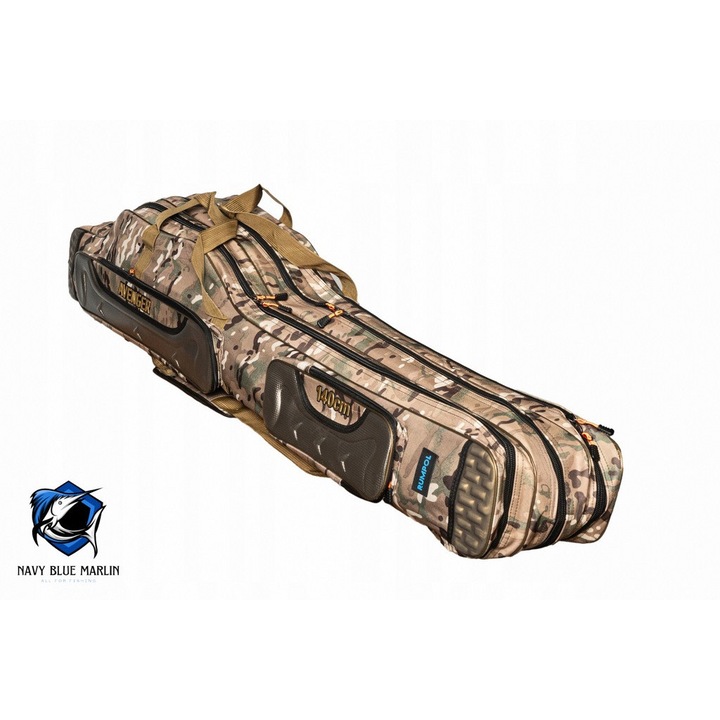 Caciula pentru undite Rumpol Avenger 140cm, 3 compartimente, impermeabil, verde