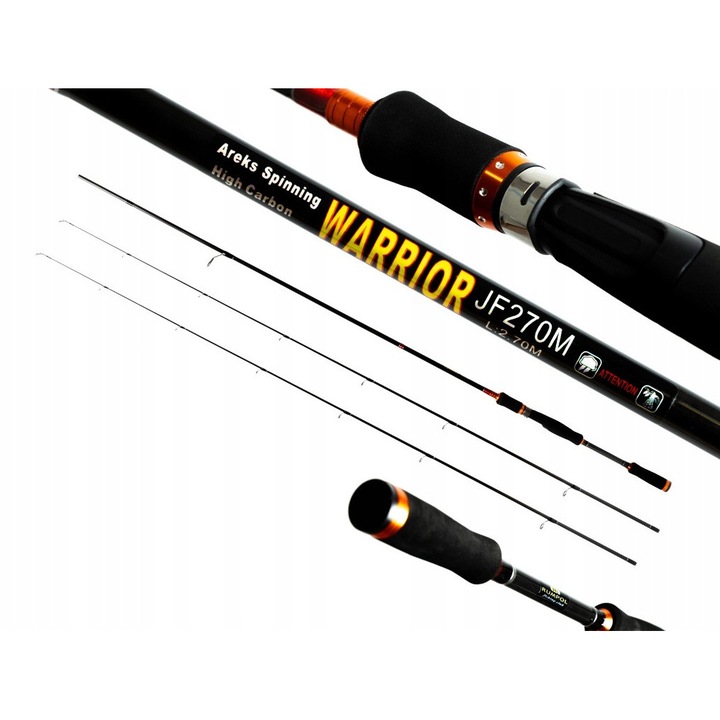 Lansete pescuit Rumpol Warrior JF270M, 2.70m, 5-15g si 10-30g, 2 stifturi