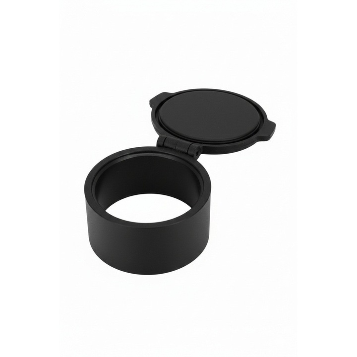 Capac de protectie luneta Flip-Open 40mm, Berkut, negru mat, rezistent la apa, sistem rapid de deschidere