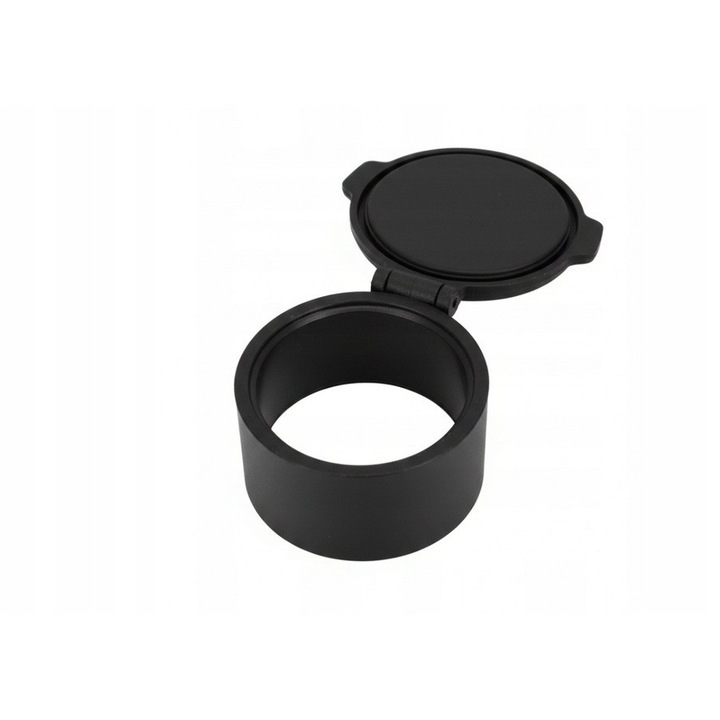 Capac de protectie luneta Flip-Open 40mm, Berkut, negru mat, rezistent la apa, sistem rapid de deschidere