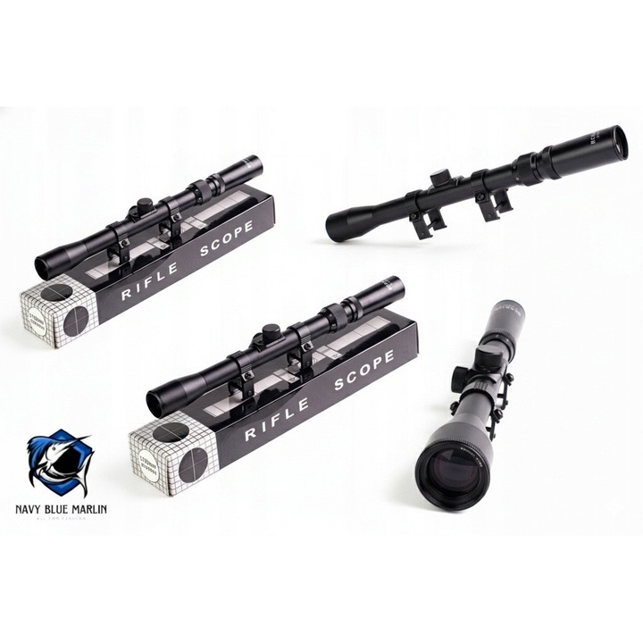 Luneta Berkut 3-7x20, 20mm, tub din aluminiu